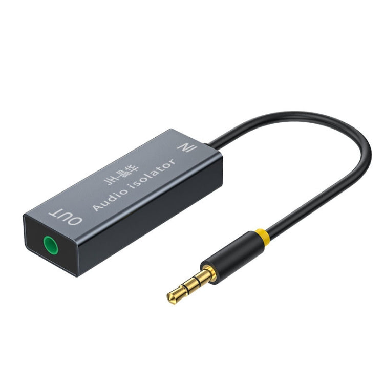 JINGHUA Z100 Isolatore audio da 3,5 mm per auto AUX Riduzione del rumore e filtraggio del suono anti-interferenza JINGHUA Z100 Isolatore audio da 3,5 mm per auto AUX Riduzione del rumore e filtraggio del suono anti-interferenza